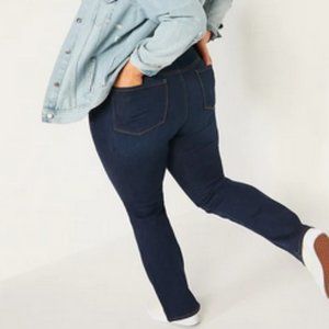 Old Navy Mid-Rise Kicker Boot-Cut Jeans, Medium Wash, US Size 14
